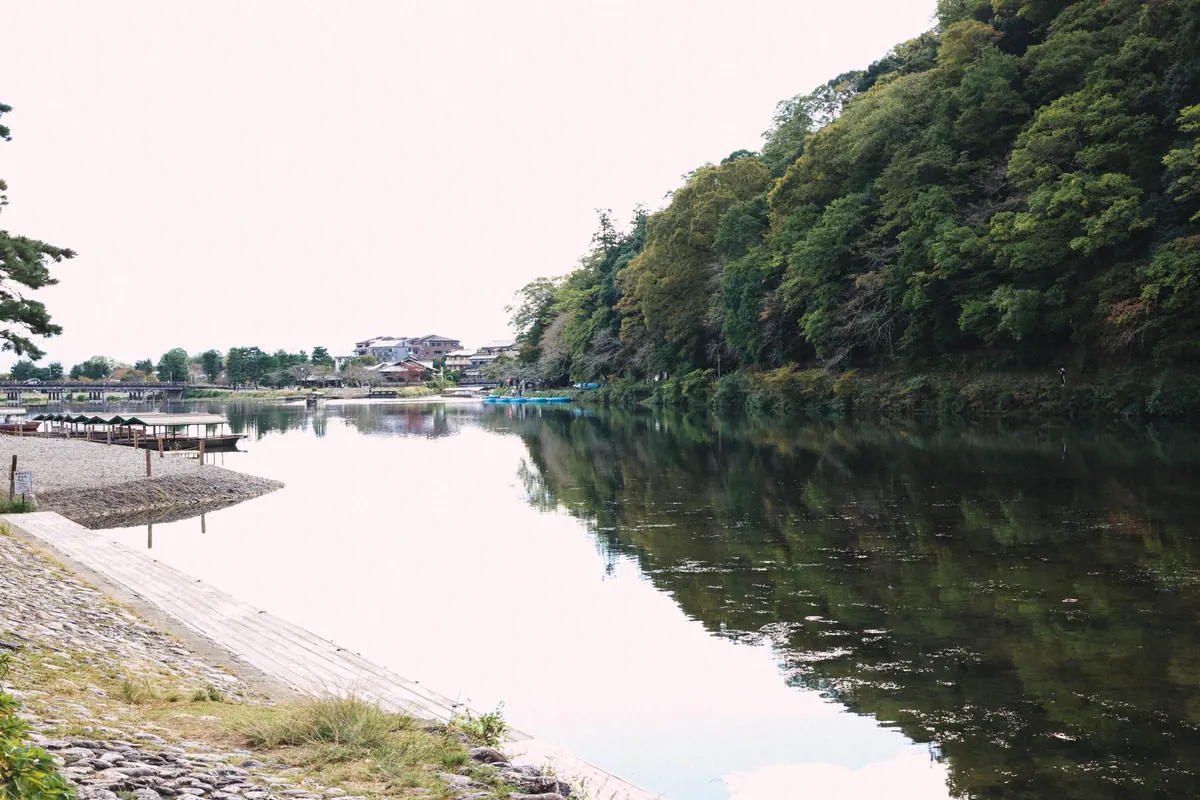 El río Katsura en Arashiyama